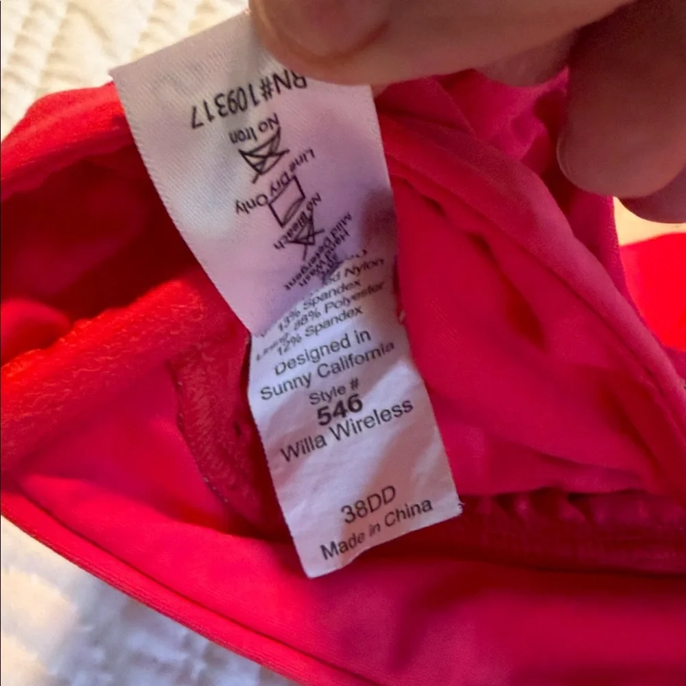 Red Ruffled Bikini Set - Picture 8 of 8